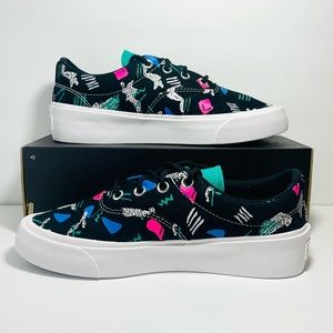 Converse Ctas Skid Grip Black/Court/Green/White Platform Sneaker NEW